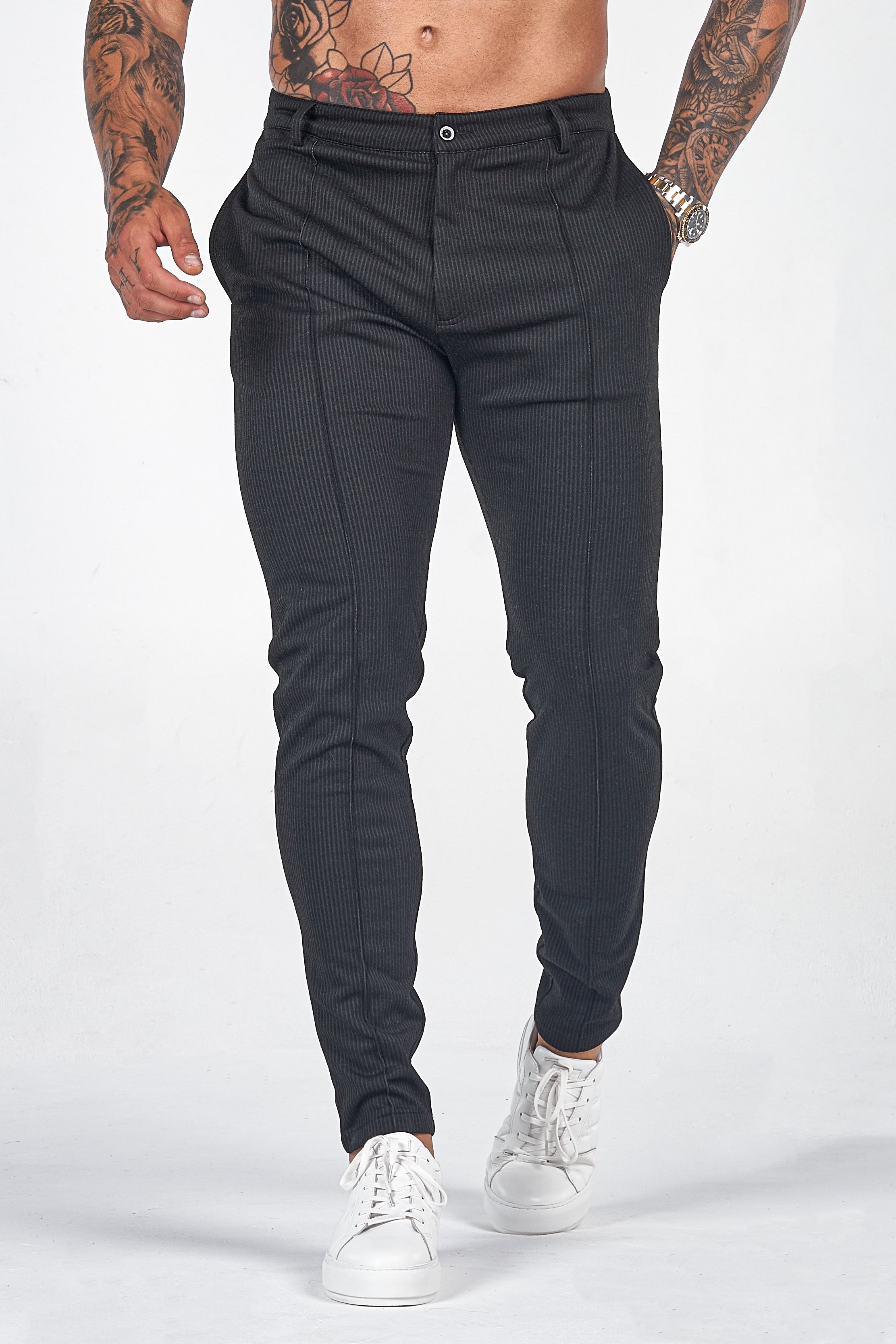 THE AMARI TROUSERS - BLACK