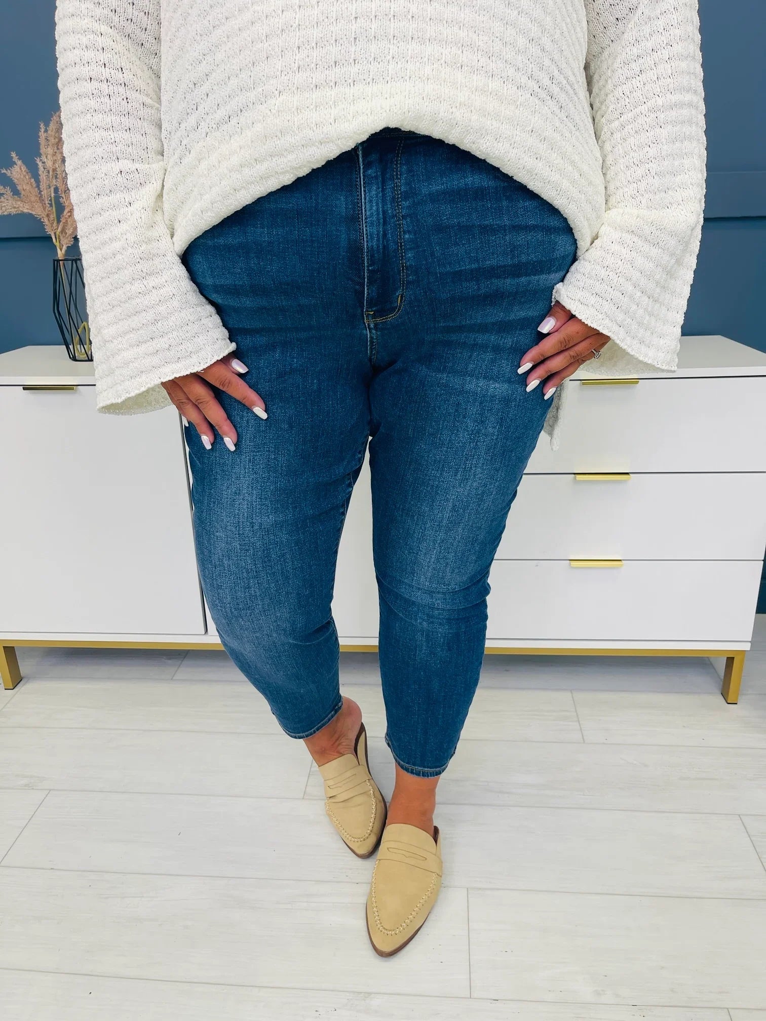 CurveHugger Smärtlösa Stretchjeans